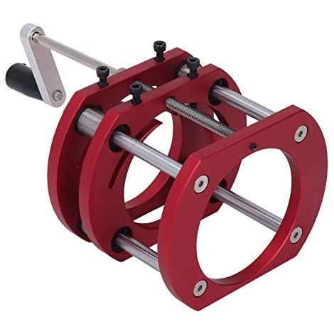 Aluminium Alloy 4 Jaw Clamp Base Stainless Steel Rod 51mm Lifting System for Woodworking (1/5)