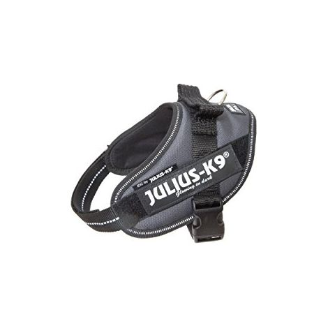 Pettorina IDC Julius K9 Powerharness (ITA)  - Pettorina IDC Julius K9 Powerharness (ITA) - Grigio, S / Mini (49-67cm)