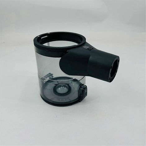 Bac de récupération de poussière pour aspirateur avec couvercle, noir (1/5)