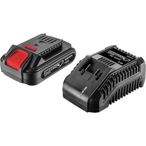 Graphite Energy+ batterie Lithium-Ion 18V 2Ah noir (1/4)