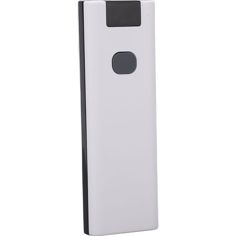 Télécommande de portail à 1 bouton en silicone, puissance d'émission de 433 MHz, pratique, stable et fiable, récepteur de porte (1/5)