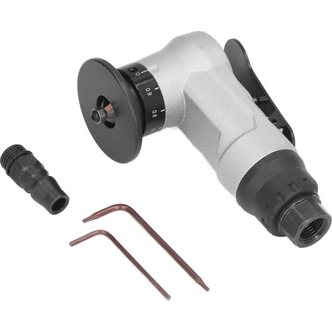 Pneumatische Mini-Anfasmaschine mit 45°-Bogen, handgeführtes lineares Trimm- und Entgratwerkzeug (1/5)