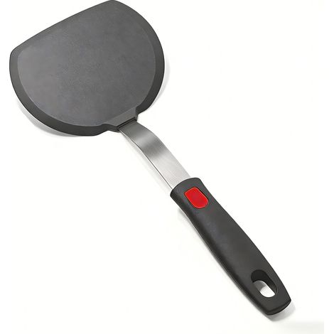 Spatule En Silicone - Poignée Allongée 24 Cm - Résistante À La Chaleur Jusqu'à 260 °C - Pour Poêles Antiadhésives - 1 Pièce (1/5)