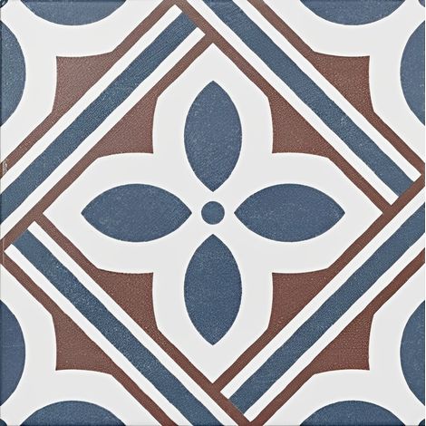 Carrelage carreaux de ciment 20x20 cm – Finition mate – Surface antidérapante – Style Barcelona mix elegante (1/2)