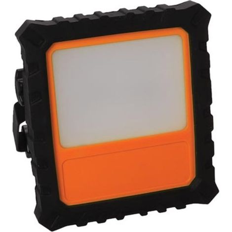 LED Akku Baustrahler dimmbar, zum aufhängen (B 16, H 23, T 6 cm) IP54, 20 Watt