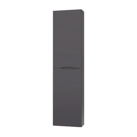 ONDEE ZEN - Colonne de salle de bain à suspendre 2DOO - L40cm - Noir - Livré monté (1/4)