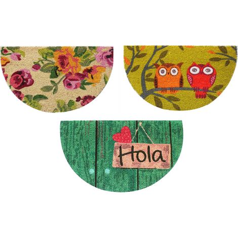 FELPUDO COCO M/LUNA BCO CHIC - 40X70 CM