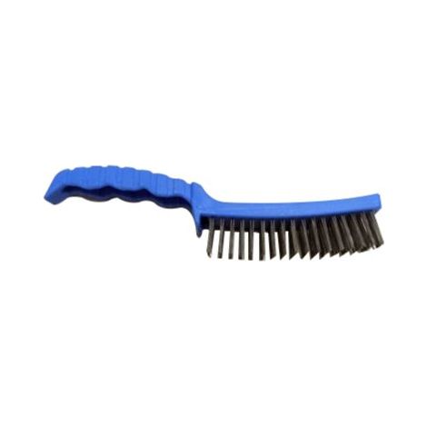Brosse métallique RS PRO en Acier inoxydable 30mm Bleu ( Prix pour 1 )