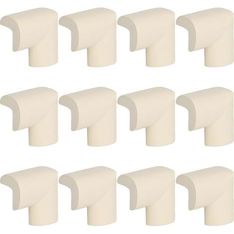 Juego de 12 protectores de esquinas de mesa de esponja para niños - Protectores de esquinas para muebles - Protectores de esquinas de mesa - Esponjas protectoras de esquinas de mesa (1/3)