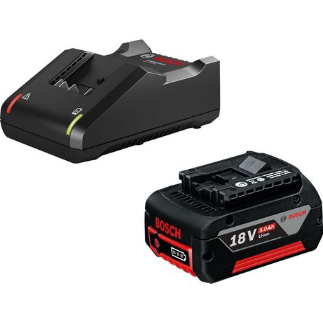 Bosch Akku-Starter-Set GBA / 1x 5,0 Ah Akku + Ladegerät GAL 18V-40