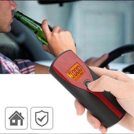 Tragbarer, hochpräziser Alkoholtester mit LCD-Anzeige