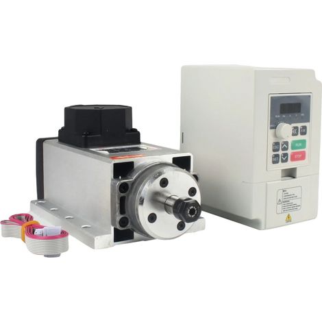 Motor de husillo de alta velocidad de 24000 rpm, pinza de precisión ER11, variador de frecuencia ADD RTM, 220 V-a (1/2)
