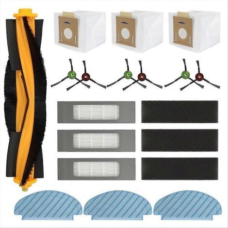 Kit d'accessoires pour aspirateur robot N10 PLUS/ T9+/ N8 PRO+/ N8+/ T8AIVI+/ T8+, pièces de rechange (1/5)