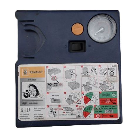 [PRODUIT D'OCCASION] Gonfleur De Secours RENAULT Laguna ♻️ Ref Oe. 8200831612 - Garantie à vie (1/2)