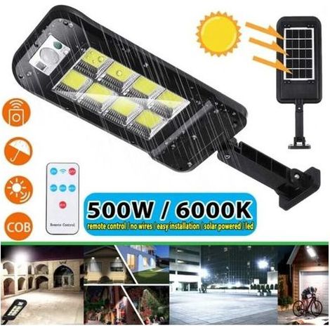 LED-Solarlampe 500W / 6000K (1/5)