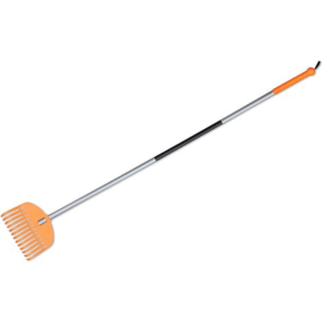 Fächerrechen "TQ" mit Stahlstiel 173 cm, 13 Zinken