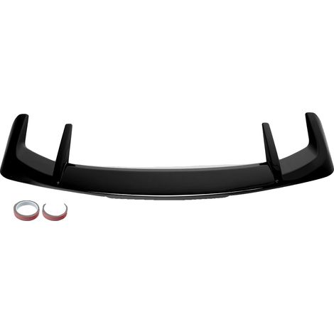 Spoiler trasero, material ABS, compatible con SUV de alta gama, negro brillante. (1/2)