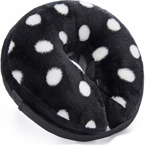 Collier Gonflable Pour Chien - Protection Douce Et Réglable - Tissu Lavable En Machine - Taille Unique (1/5)