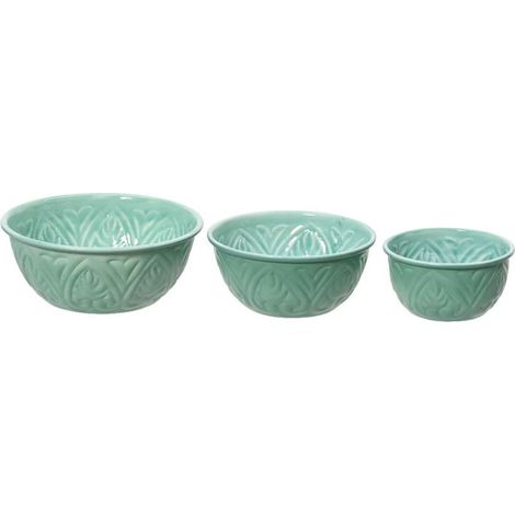 Set ciotole verde pastello
