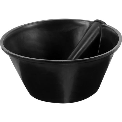Cucharón de plástico para jardín, recipiente multiusos para riego y fertilización, herramienta práctica de limpieza para uso en interiores y exteriores.