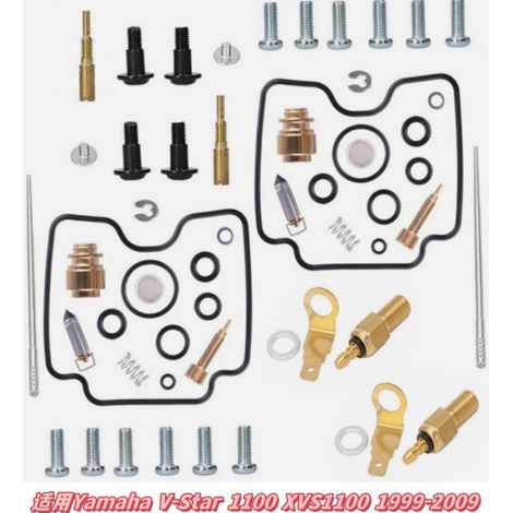 Kit de réparation de carburateur pour Yamaha V-Star 1100 XVS1100 1999-2009