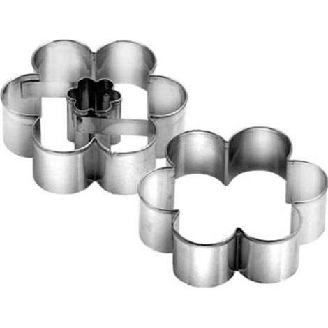 Set de cortadores de galletas en forma de flor, 2 piezas, Delicia Tescoma 631182