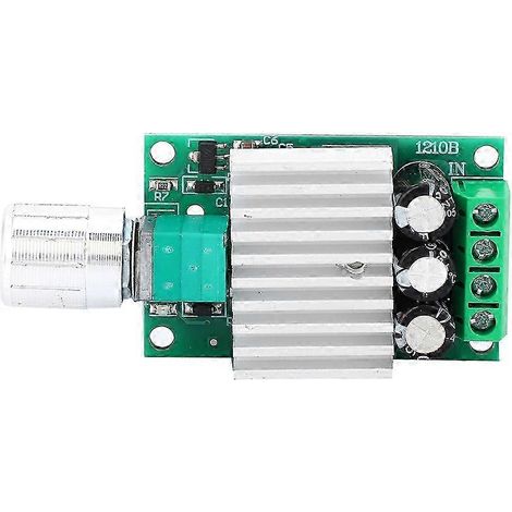 Régulateur de vitesse PWM 7A DC12V-30V, contrôleur de moteur à courant continu, variateur de puissance pour ampoule LED et température, interrupteur modulable grande puissance (1/4)