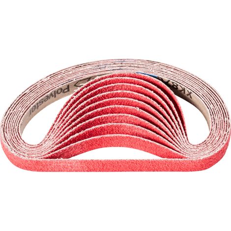 PFERD TOOLS Keramikkorn Schleifband BA 16x480mm CO-COOL40 für Edelstahl-Schliff mit Bandschleifer 50 Stk (1/5)