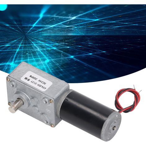 634JSX-31ZY Getriebe-Gleichstrommotor, 24 V DC, Einwellenmotor, 30 U/min (1/5)