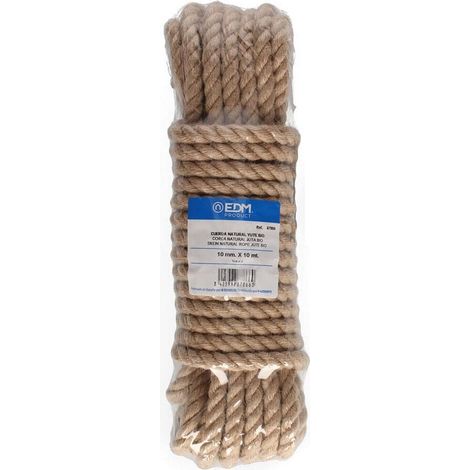 Corda edm juta naturale 10 mm 10 metri (1/2)