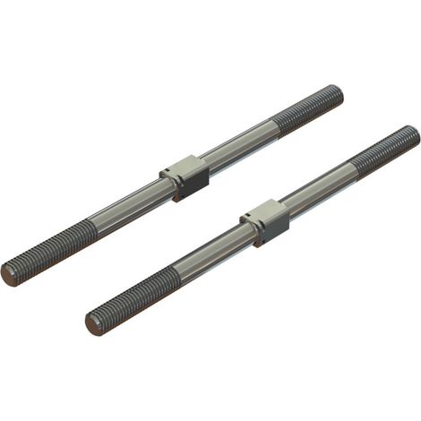 Steel Turnbuckle M7x130mm Silver (2)