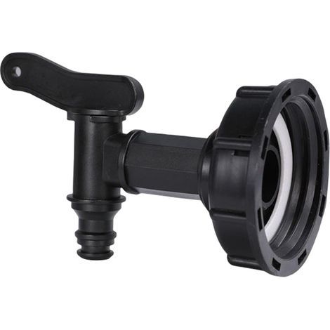 Raccord S60X6 - Robinet PEHD pour cuve eau 1000 L (1/5)