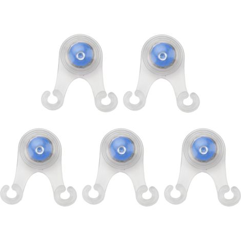 5 Pièces Lampe LED de Sécurité pour Camping, Signal Lumineux pour Tente et Store, Décoration d'Ambiance et Avertissement Lumineux Bleu (1/5)