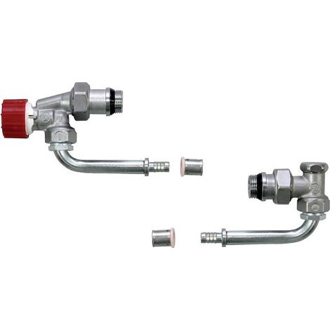 Kit de raccordement RK020X023 3 ML 16x1,5 équerre inversée à écrasement - GIACOMINI