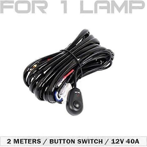 Barre lumineuse LED antibrouillard à 3 rangées, barre LED tout-terrain 10 ou 20 pouces, barre de travail LED jaune pour camions, SUV, quads, 4x4, 12 V ou 24 V, faisceau de câblage inclus. (1/5)