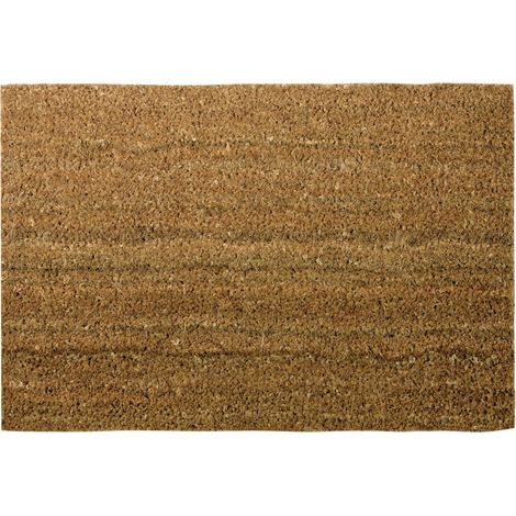 Unifarbener Kokosmatte Kokos Natur 40 x 60