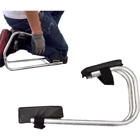Genouillères de jardin, tabouret de jardin, support de genou avec sangle, support de genou à une jambe pour le jardinage (1 pièce) (1/5)