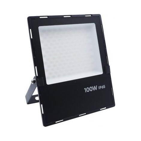Projecteur Extérieur NOIR 100W IP65 - Blanc Froid  - SILUMEN