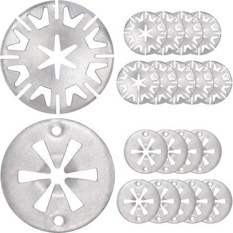 20 Pièces Attaches de Protection Thermique,Rondelles de Serrage,30mm Clips de Protection Thermique Pour Voiture,Joints de Serrage (1/5)