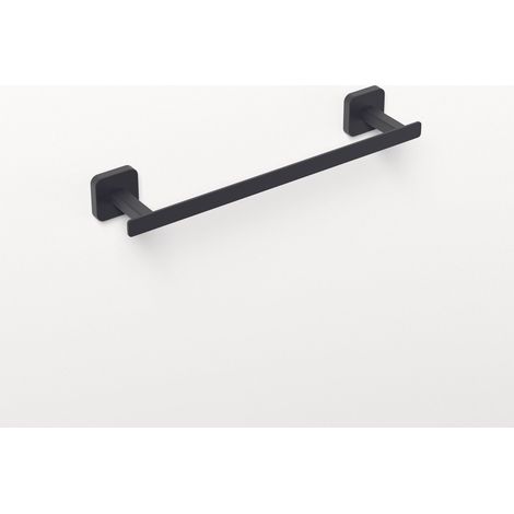 Toallero barra 35 cm Dual Fix Colección Bloc Manillons Torrent - Negro Mate (1/2)