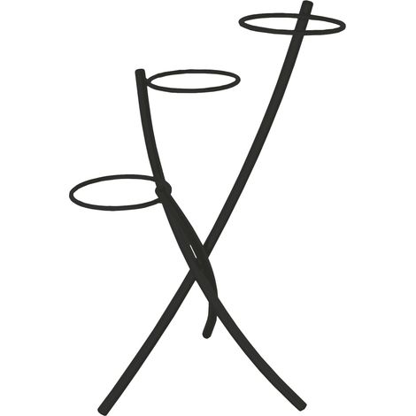 PORTE PLANTES TUBE ROND ANTHRACITE LOUIS MOULIN - 6071 (1/3)