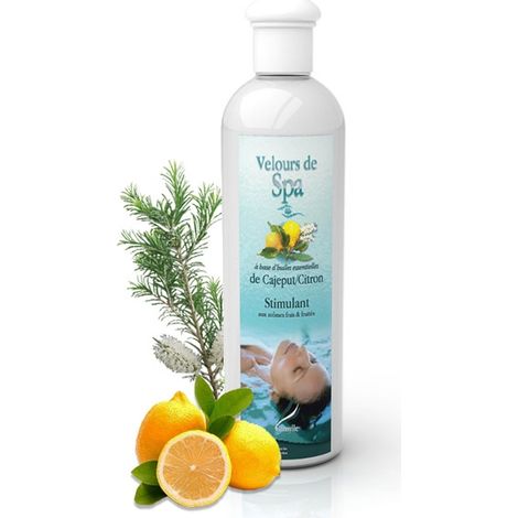 Velours de Spa Cajeput Citron Camylle 250 ml - Stimulant aux arômes frais et fruités