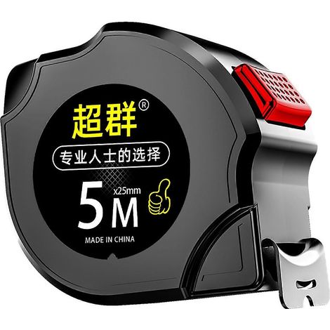 Mètre portable 3 5 7,5 10 m, en acier, résistant aux chutes, en nylon, étanche, pour la mesure des distances (1/5)
