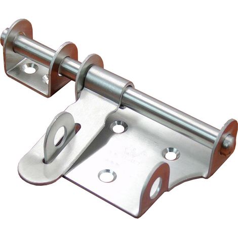 Verrou de porte de jardin pour porte en bois robuste (1/5)