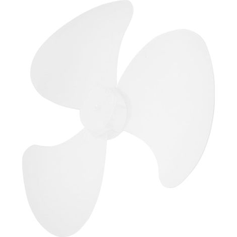 Aspas de plástico de 3 aspas Kichvoe compatibles con ventiladores de mesa, repuesto seguro para accesorios de fiesta. (1/5)