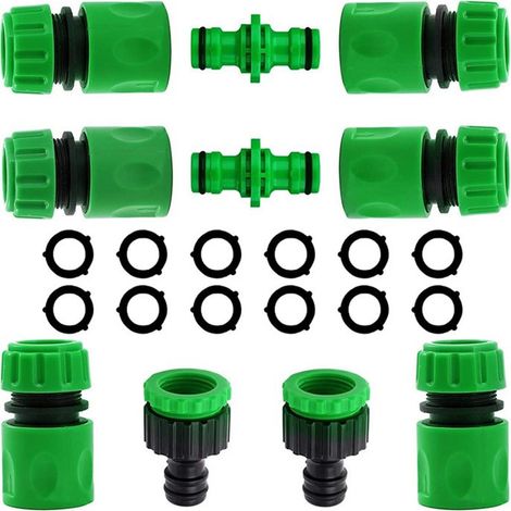 Connecteurs de tuyau d'arrosage, accessoires de tuyau de connecteur d'arrosage, kits de connexion rapides et faciles. (1/5)