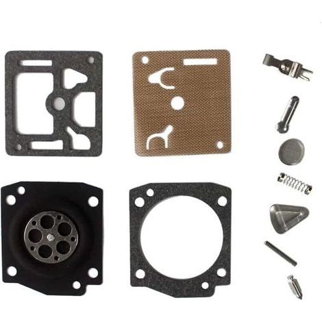 pair Kit de réparation de membrane de carburateur pour Stihl 034 034AV 036 038 044 046 MS340 MS360 MS380 MS381 MS440 MS460 Tronçonneuse