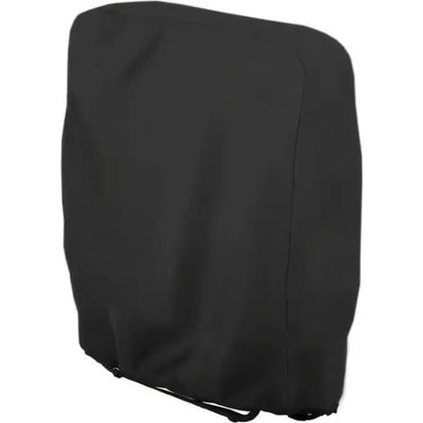 Housse de chaise pliante avec sac de rangement - Noire - Tissu Oxford 210D (1/5)