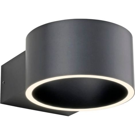 Applique Pure Clipse gris 19,7 cm - 8561-15