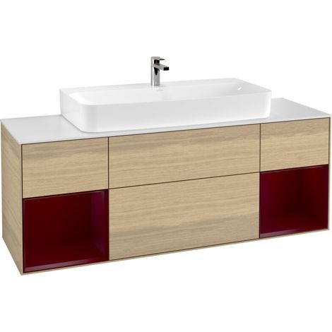 Villeroy & Boch G211HBPC Meuble sous-lavabo Finion G21 (1/2)
